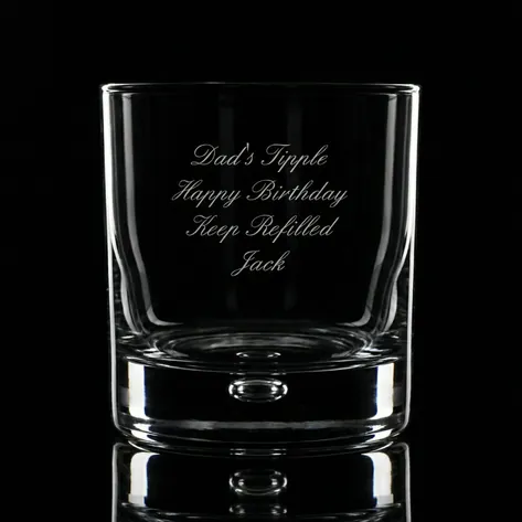 Engraved Premium Whisky Tumbler